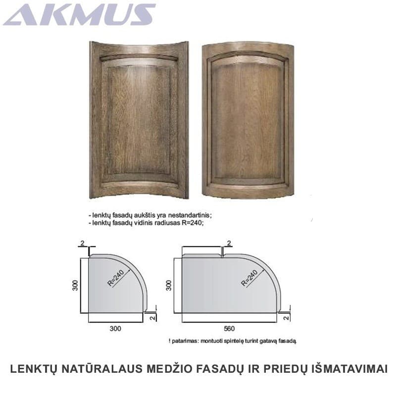 Lenktos durelės